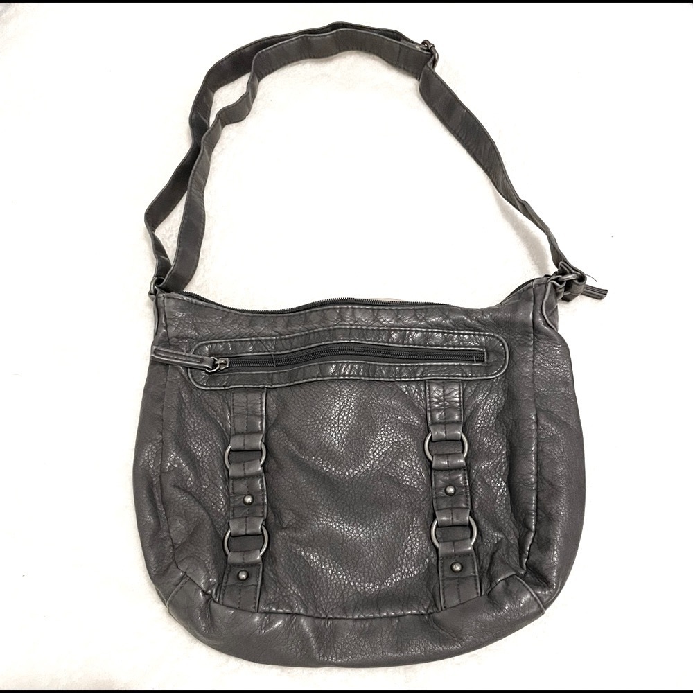NWOT grey purse